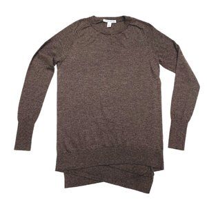 Autumn Cashmere Folded Back Opening Sweater - Small